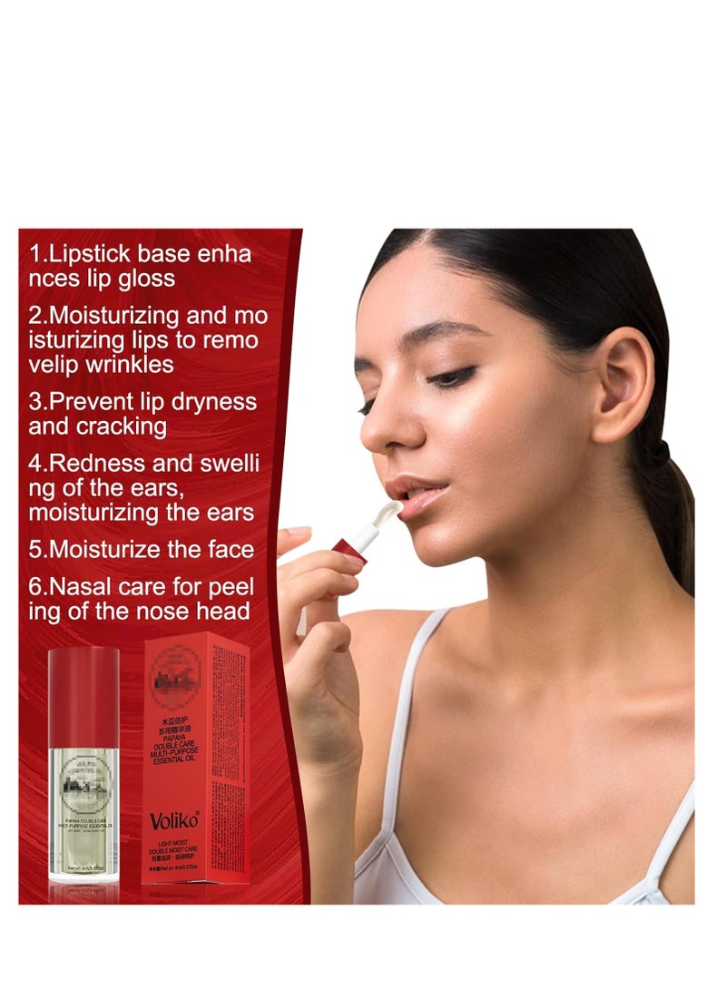 لوكاس كريم باباو، عبوة من 3 مرهم بابايا كريم إصلاح باباو، كريم مرطب مغذي متعدد الوظائف كريم باباو للبشرة والشفاه واليدين والجروح - Image 4