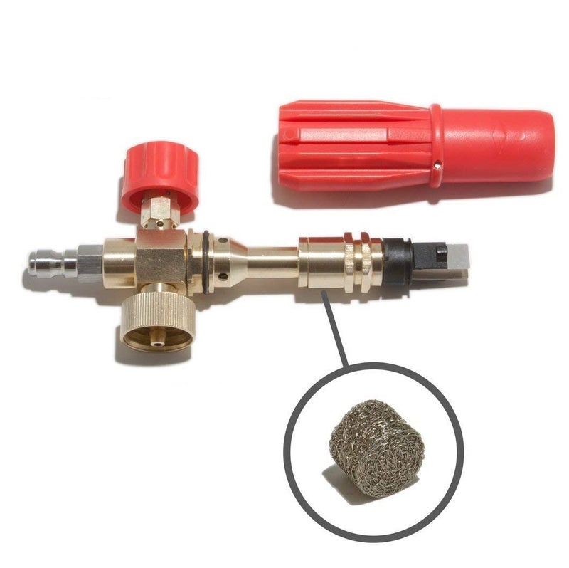 NE Heavy Duty Foam Lance with Pressure Washer Gun Adapter to 14 Quick Connect Fitting Adapter - Image 5