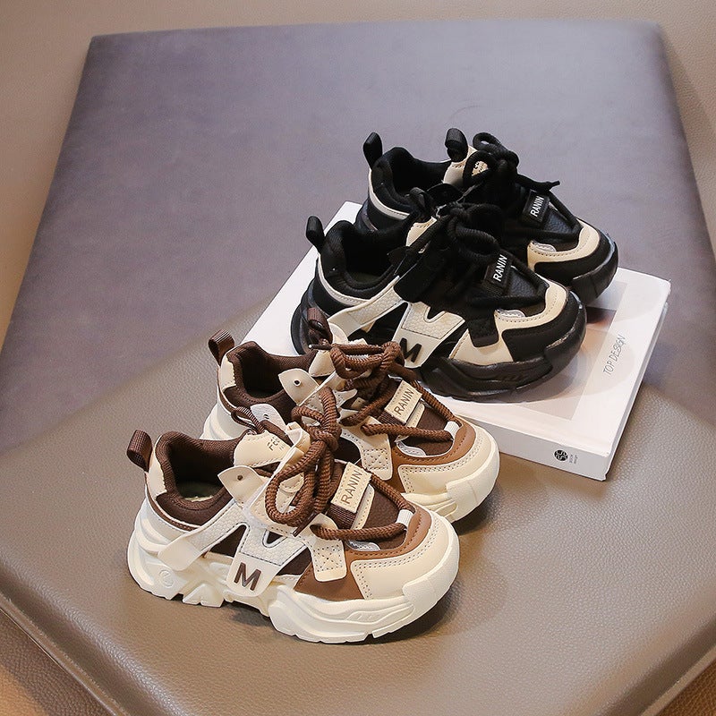 2025 Spring Non-Slip Forrest Gump Shoes Casual Korean Style Boys And Girls Sneaker Warm Cotton Shoes Winter Torre Shoes - Image 3