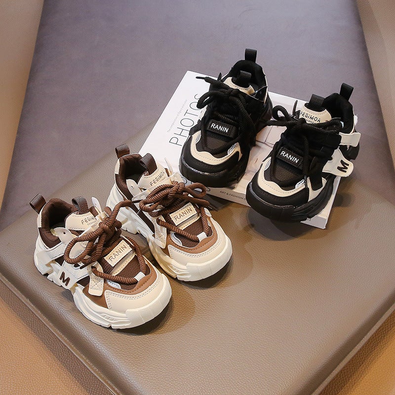 2025 Spring Non-Slip Forrest Gump Shoes Casual Korean Style Boys And Girls Sneaker Warm Cotton Shoes Winter Torre Shoes - Image 2