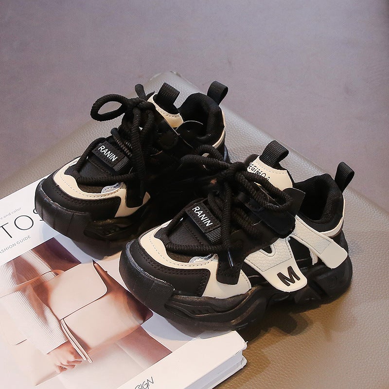 2025 Spring Non-Slip Forrest Gump Shoes Casual Korean Style Boys And Girls Sneaker Warm Cotton Shoes Winter Torre Shoes - Image 5