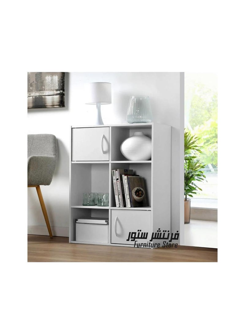 Furniture Store Modern library, height 80 cm - width 67 cm - depth 28 cm, from Furniture Store.  - Image 1