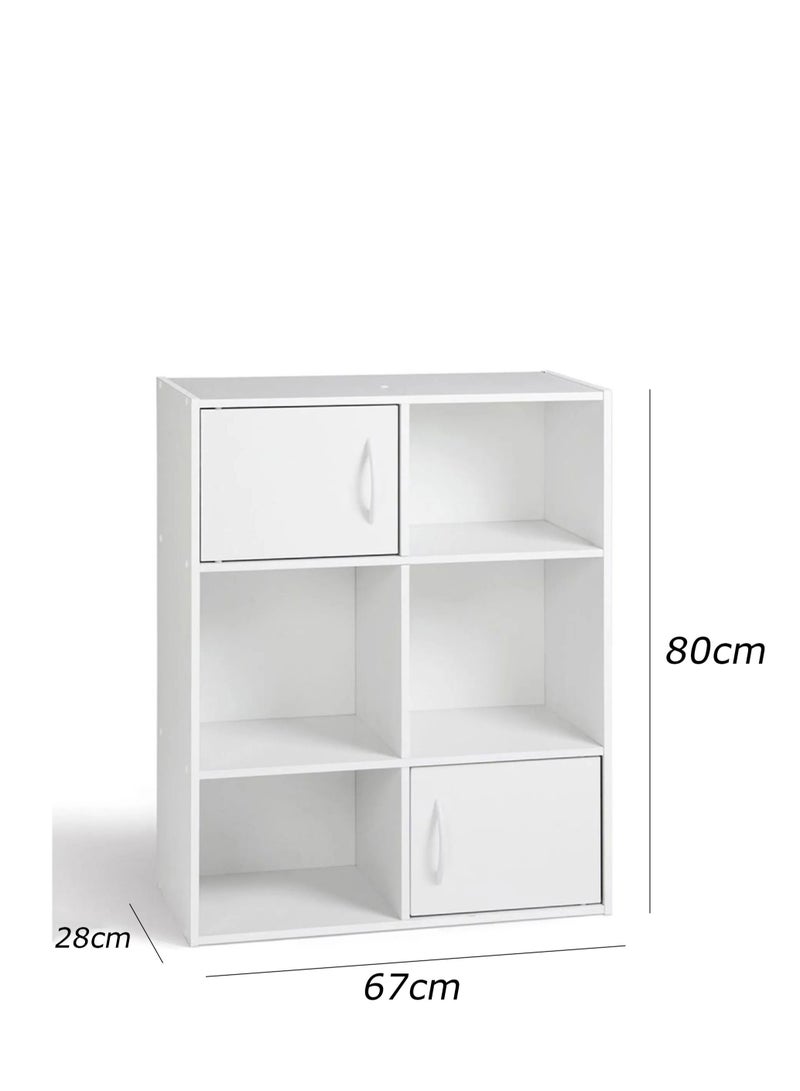 Furniture Store Modern library, height 80 cm - width 67 cm - depth 28 cm, from Furniture Store.  - Image 5