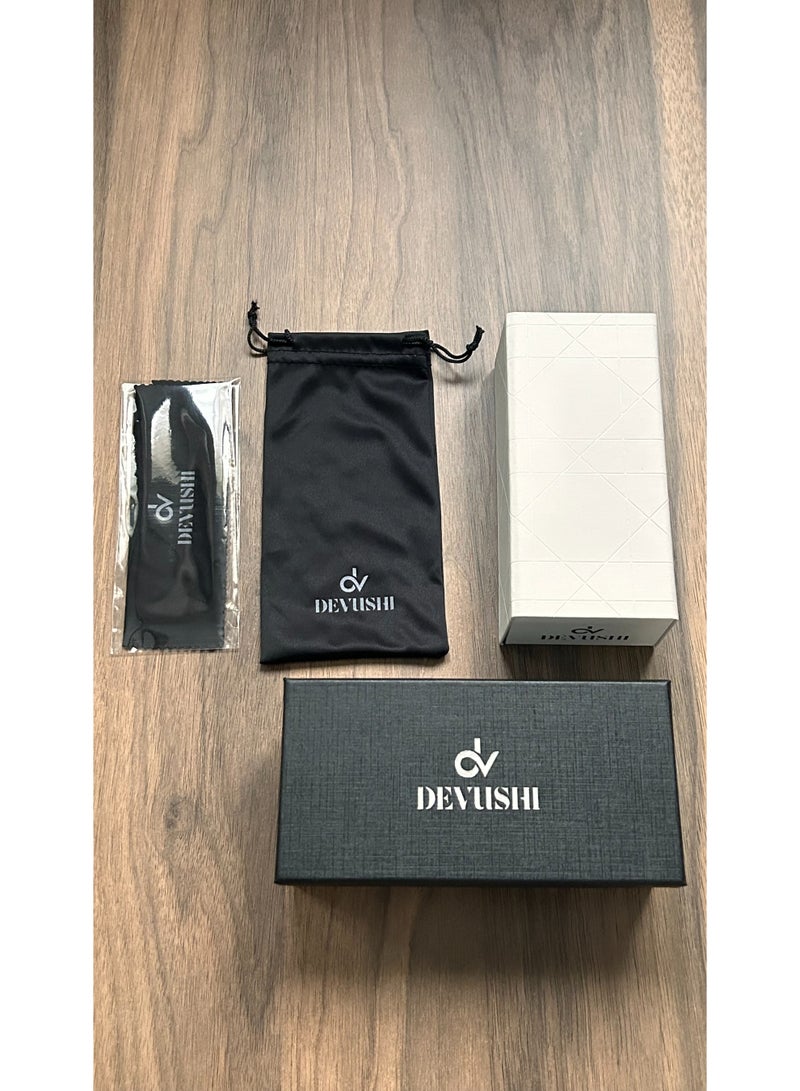 ديفوشي نظارة شمسية نسائية تصميم انيق - لون اسود - Image 4