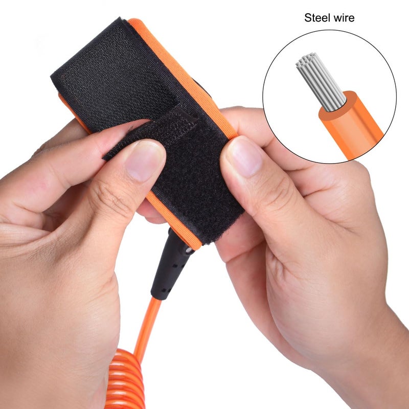 Fantaseal Action Camera Non-Slip Handler Floating Hand Grip Holder Mount + Steel-cored Safety Wrist Strap for GoPro Sony Insta360 Olympus Akaso Underwater Camcorder Diving Surfing Snorkeling Rafting Kayak Scuba - Image 3