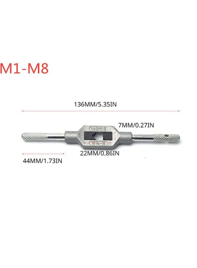 M3 M12 Adjustable Hand Tap Wrench Metric Thread Tapping Reamer Tool No Electricity Needed - Image 4