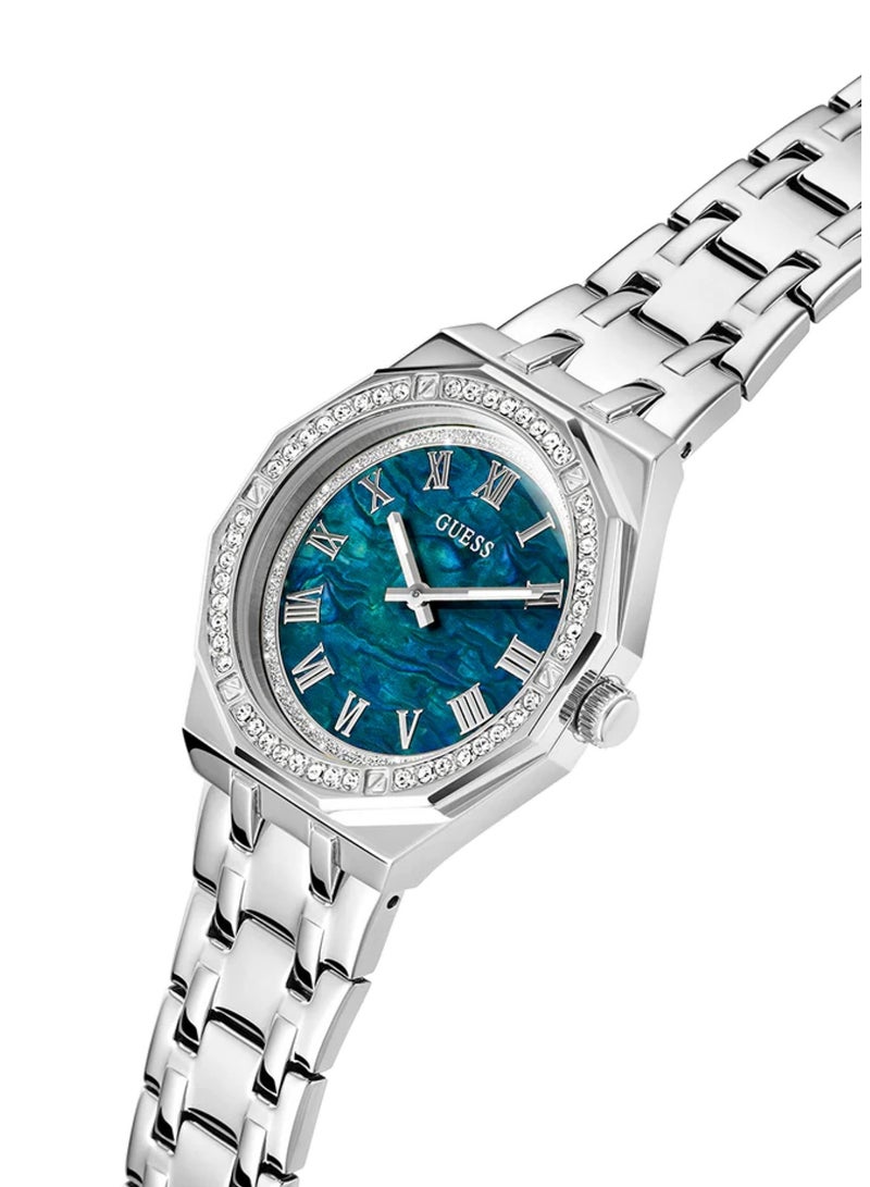 GUESS Desire Womens Quartz Analog Silver Stainless Steel Watch GW0770L1 - 36mm - Image 2