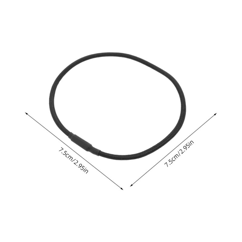 10pcs Microphone Shock Mount Rubber Bands Elastic Cord Anti Vibration 7.50X7.50X0.40CM - Image 3