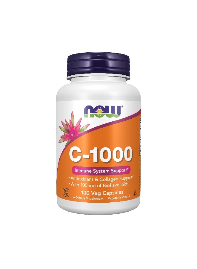 Now Foods C-1000, 100 Veg Capsules - Image 1