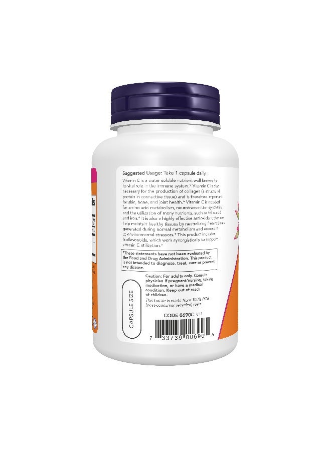 Now Foods C-1000, 100 Veg Capsules - Image 3