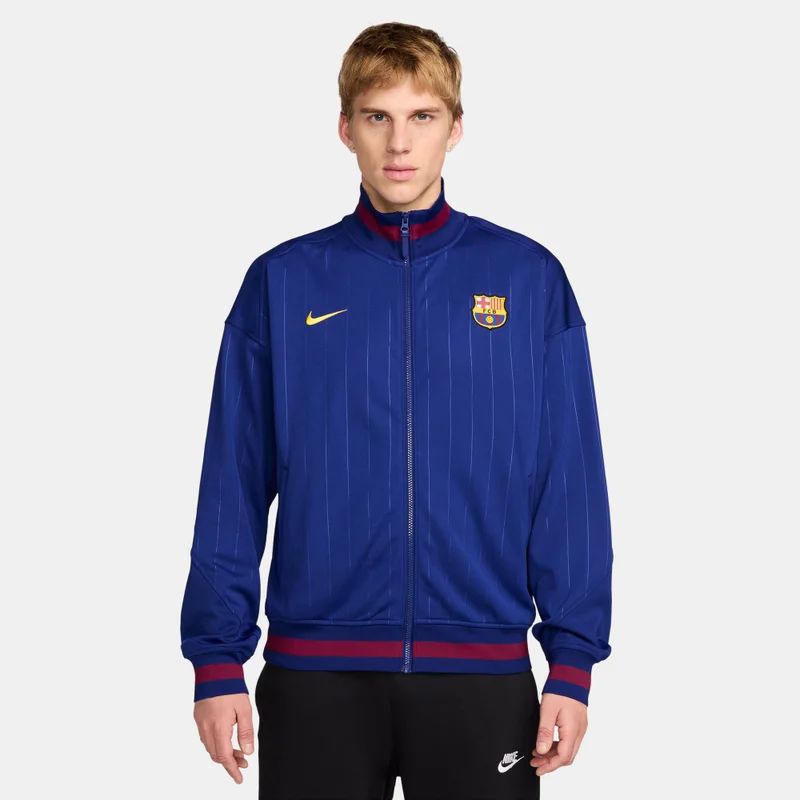 Nike Men's FC Barcelona Academy Pro Home Anthem Football Jacket