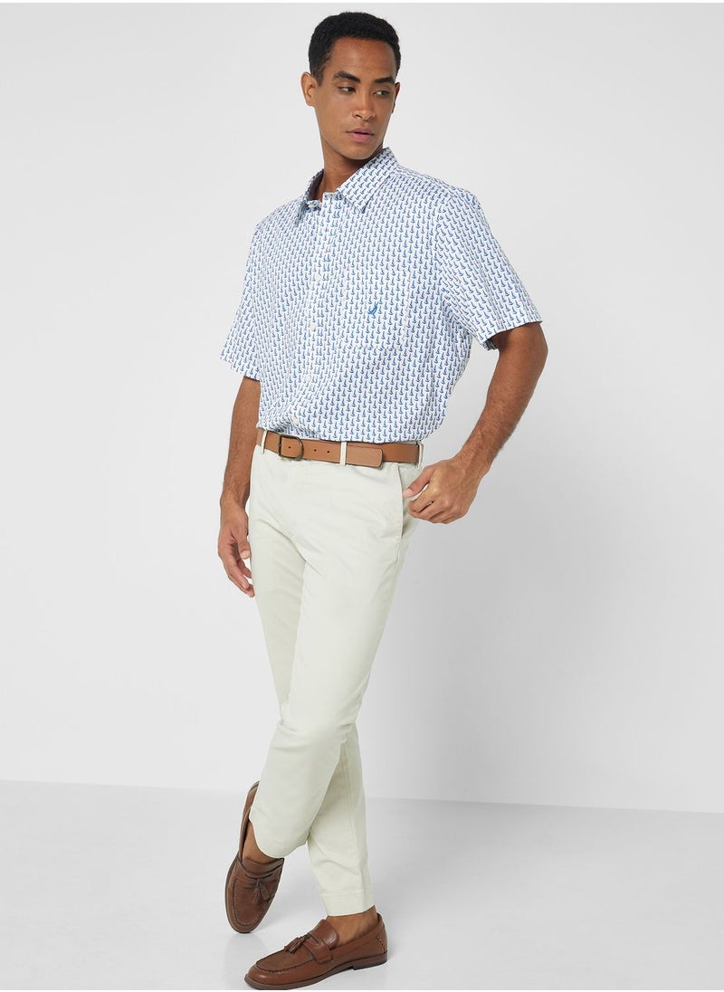 NAUTICA - Poplin Slim Fit Shirt - Image 1