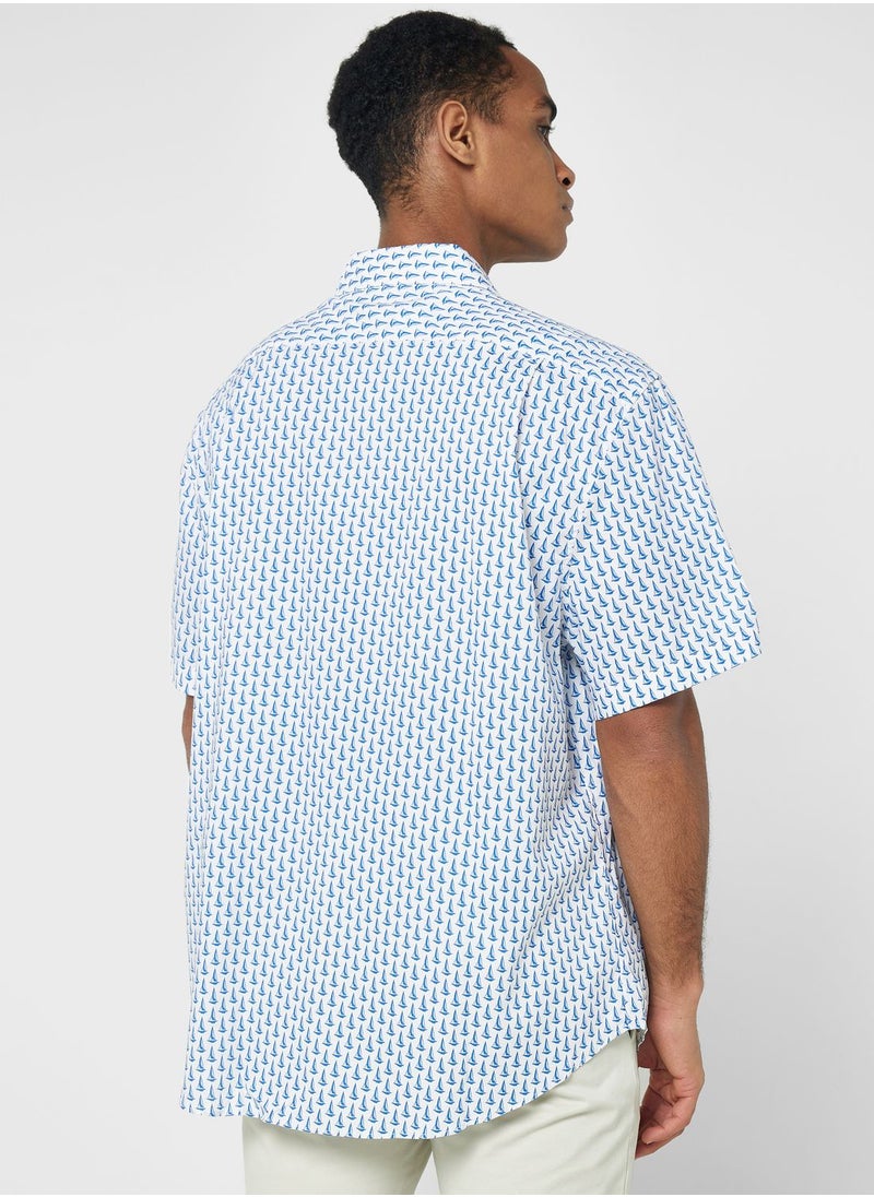 NAUTICA - Poplin Slim Fit Shirt - Image 1
