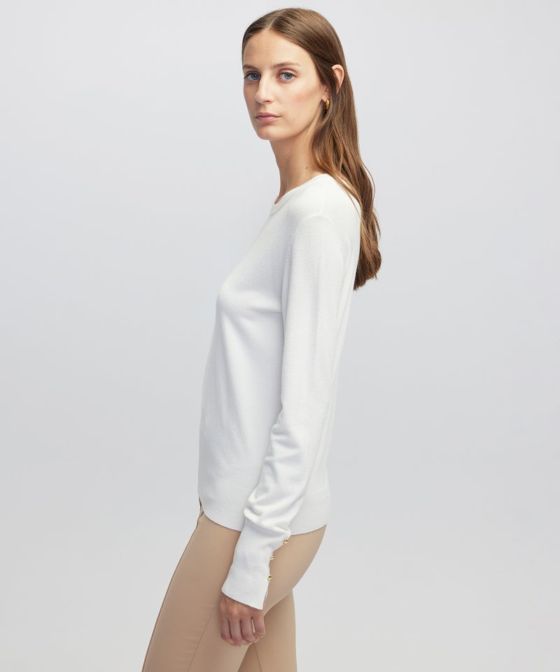 Ipekyol Contrast Button Knit Sweater - Image 3