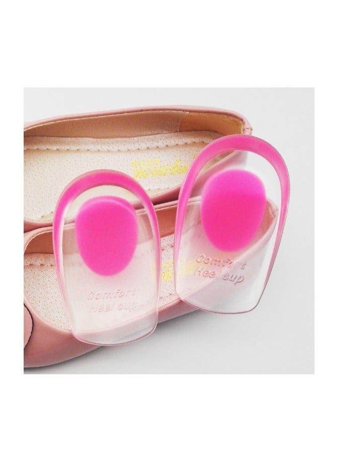 EBMINI New U-Shaped Silicone Insole Increased Height Inside 