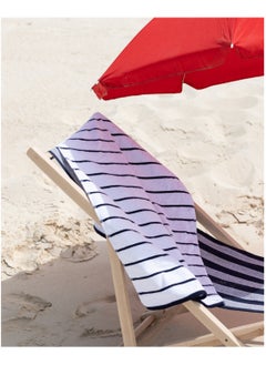 More cottons Beach Stripe Towel  - Image 1
