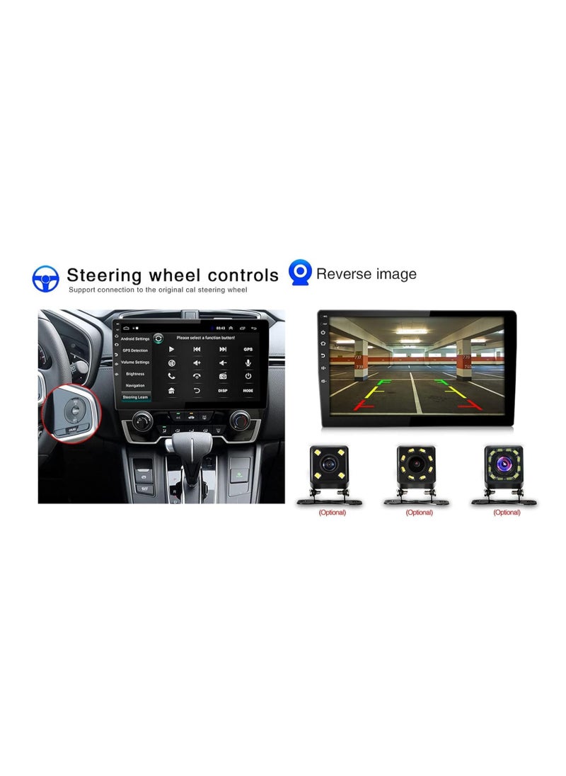 SHEZA STAR - Android Screen For Mitsubishi ASX 2008 to 2018 4GB RAM 64GB Memory Support Apple Carplay Android Auto Full HD Touch Screen 10 Inch built In Bluetooth USB Radio WiFi Play Store Backup Camera included - Image 1