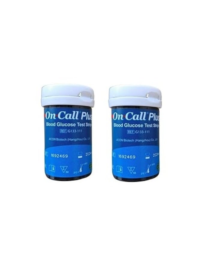 On Call Plus 100 Blood Glucose Test Strips