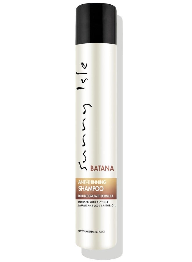 Sunny Isle Batana Anti-Thinning Shampoo 10.1oz Infused with Biotin and Jamaican Black Castor Oil | Double Growth Formula - Image 1