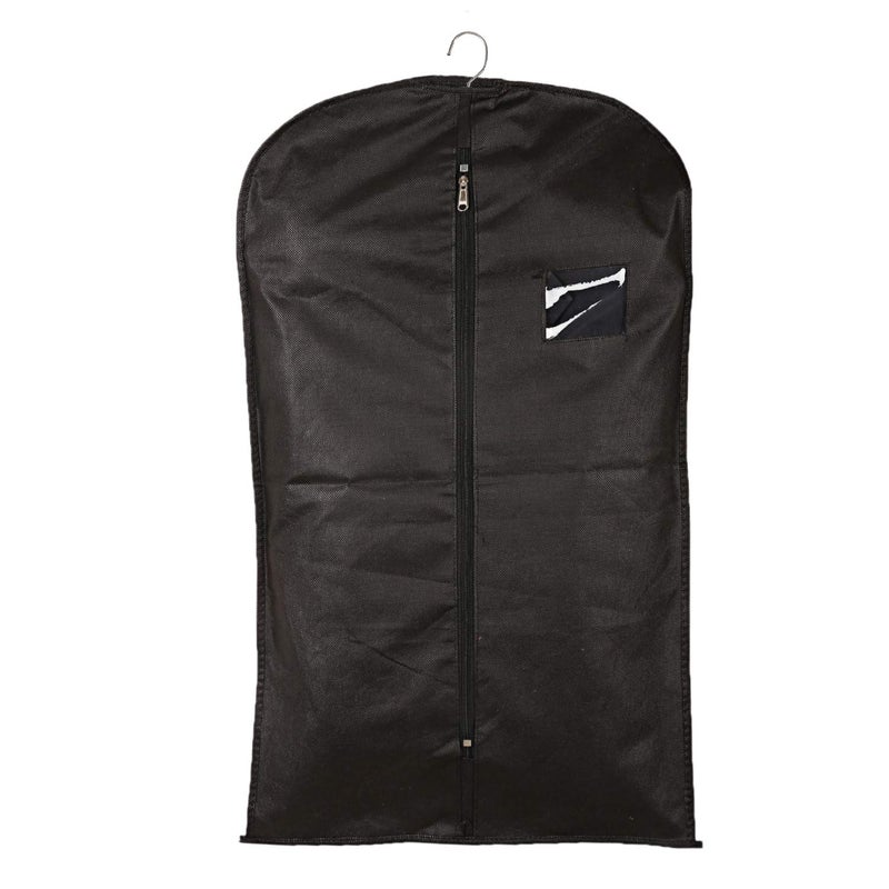 Kuber Industries Kuber Industries Non Woven Hanging Garment Cover for Kids Pack of 3 Black - Image 5