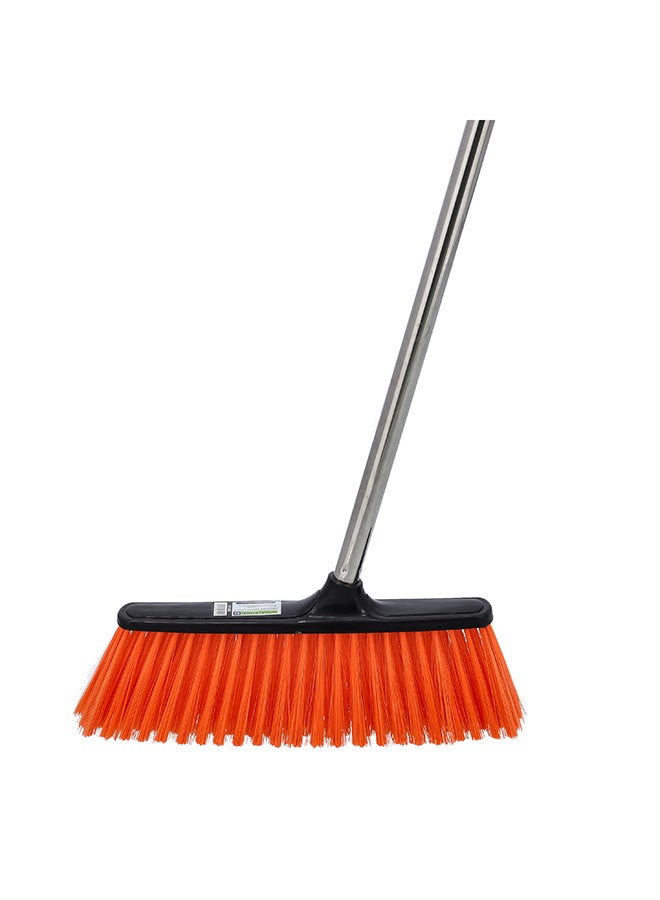 Royalford Royal Bright Broom With Stick Multicolour 26x4x100cm - Image 2