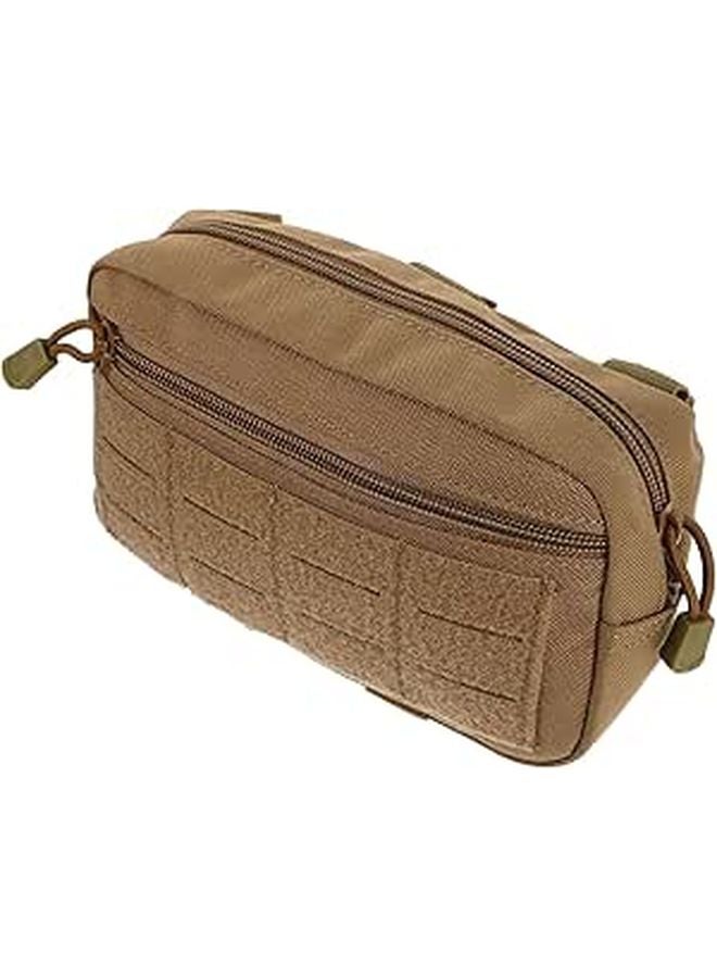 Mud Color Multifunctional Waist Pack Lightweight Hiking Fanny Pack with Multi Compartment Storage - Image 1