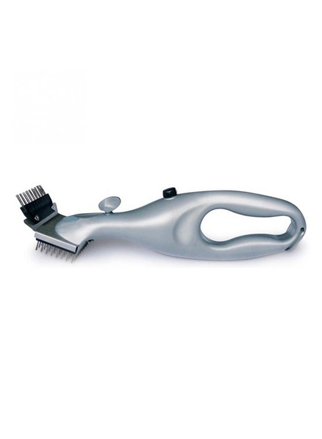 NIBEMINENT Barbecue Grill Cleaning Brush Grey 37x10x9centimeter - Image 5