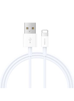 RECCI RS06L Lightning-USB Cable, White - 1m