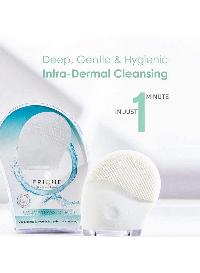 Epique Switzerland Sonic Cleansing Pod Deep Gentle & Hygienic Intradermal Cleansing In Just 1 Min - Image 4