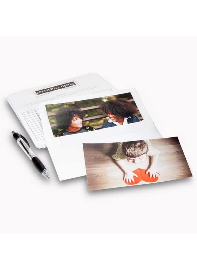 Lineco , Photo File Envelopes 4X6 Inch, Acid Free Photo Organizer White File Envelopes, For Photos, Postcards, Greeting Cards, 25 Pack  - Image 4