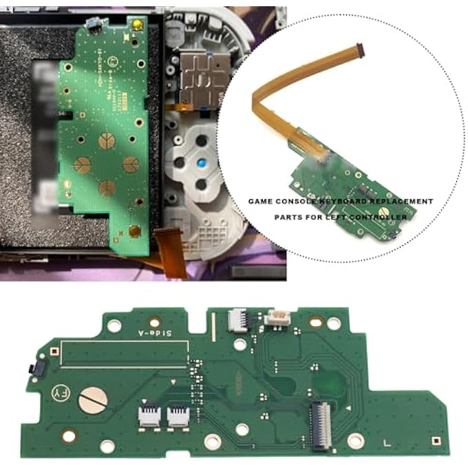 LEFT SIDE L BUTTON BOARD HDH-SAKYO-01 PCB GAME MOTHERBOARD CONSOLE KEY BOARD REPLACEMENT PART COMPATIBLE WITH SWITCH LITE LEFT HANDLE - Image 3