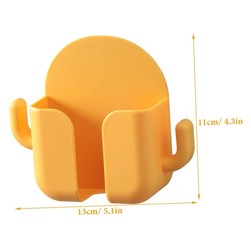 Cactus Shaped Wall Mount Phone Organizer With Remote Control Holder - Image 3
