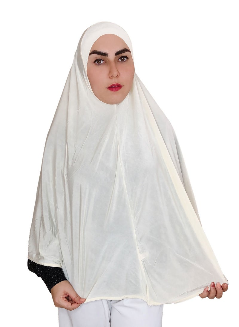 ليندا حجاب طويل أنيق للنساء من ليندا إسلامي ناعم خفيف الوزن من نسيج رايون  - Image 1