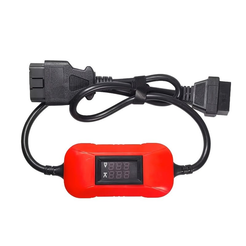 Red 24V To 12V OBD Adapter For Heavy Duty Diesel Truck Conversion Cable - Image 5