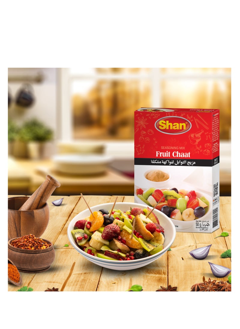 Shan - Fruit Chaat Seasoning 50g - Image 1