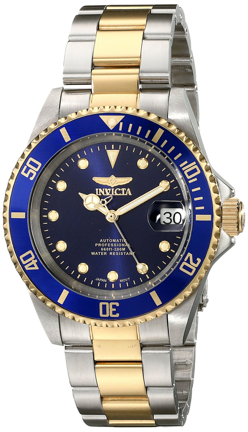 Invicta Men's 17045 Pro Diver Analog Display Japanese Automatic Two Tone Watch