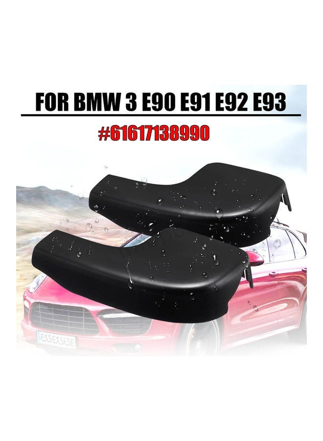 نيبمينينت Front Wiper Arm Nut Cover Cap For BMW 3 Series E90 E91 E92 E93 OE:61617138990 - Image 4