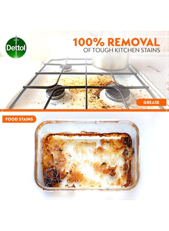 erorex Dettol Power Kitchen and All-Purpose Cleaner 100% Grease and Stain Removal with 99.9% Germ Kill - Image 4