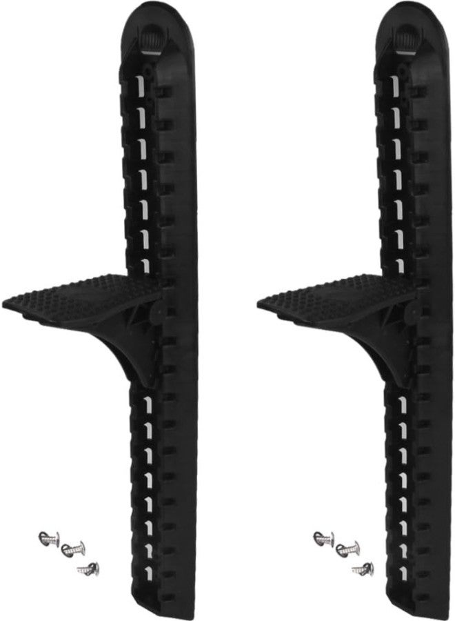 Pack of 2 Durable Fishing Rod Holder Wall Mounted Space Saving Fish Pole Clamp Rest Rack Clip Organizer Accessories - Image 5