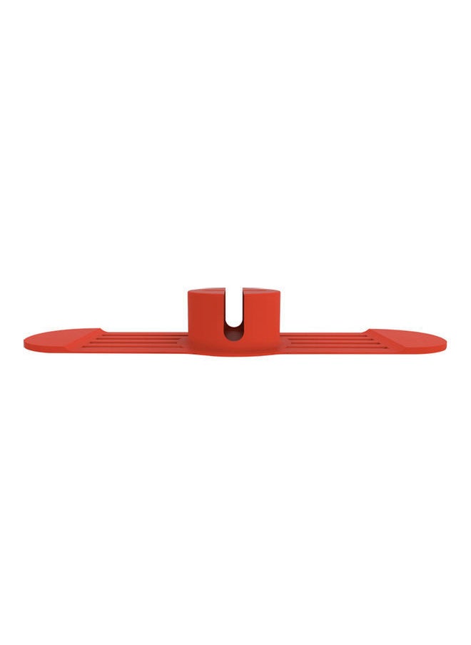 NIBEMINENT Anti-Spill Couch Coaster Holder Red 16 x 9 15cm  - Image 2