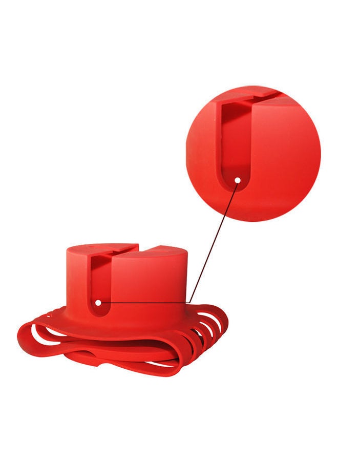 NIBEMINENT Anti-Spill Couch Coaster Holder Red 16 x 9 15cm  - Image 3