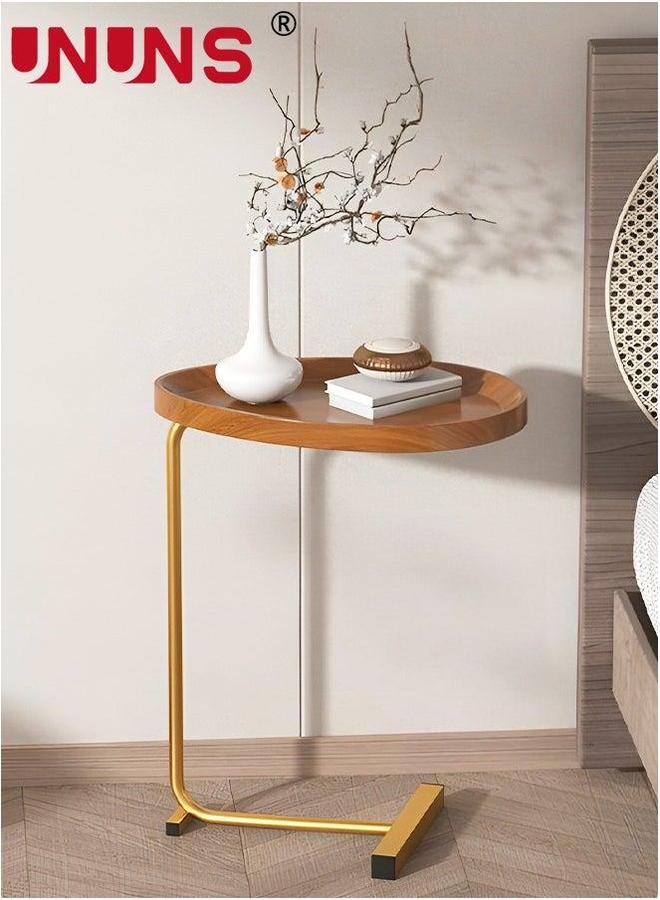 UNUNS Modern Side Coffee Table For Living room,Sofa,Corner,Bedside,Coffee Room Bedroom Indoor And Out door With Metal Frame - Image 1