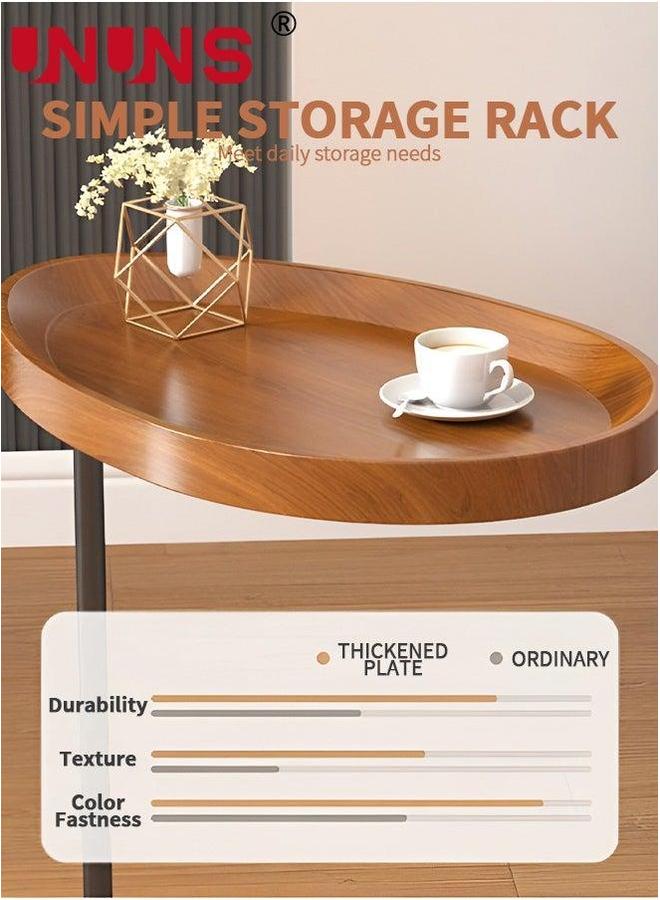 UNUNS Modern Side Coffee Table For Living room,Sofa,Corner,Bedside,Coffee Room Bedroom Indoor And Out door With Metal Frame - Image 3