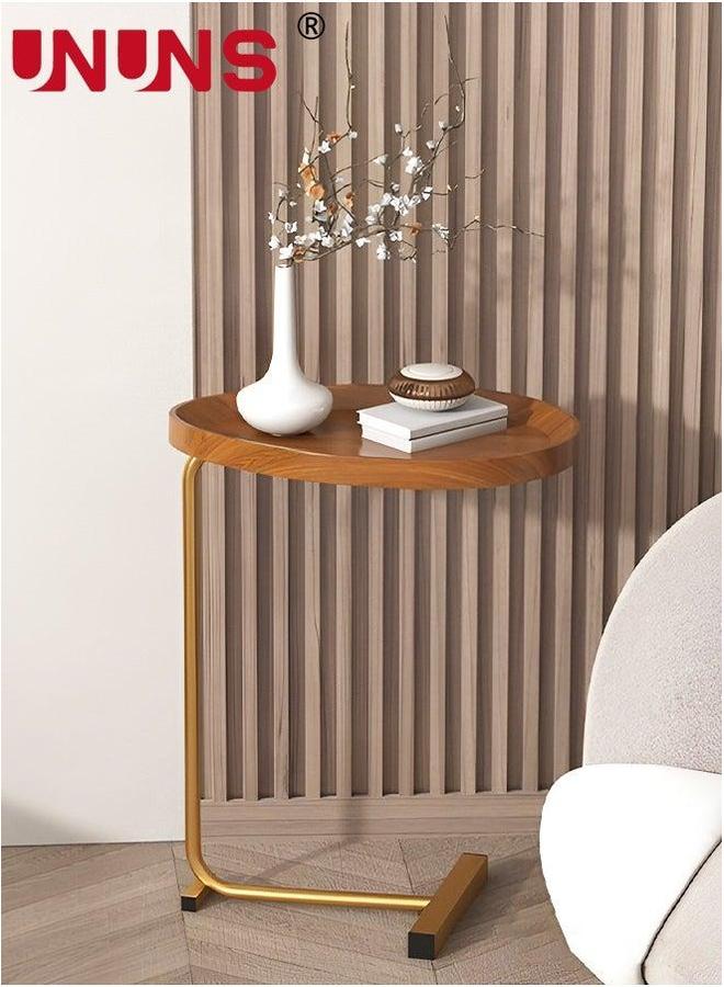 UNUNS Modern Side Coffee Table For Living room,Sofa,Corner,Bedside,Coffee Room Bedroom Indoor And Out door With Metal Frame - Image 5