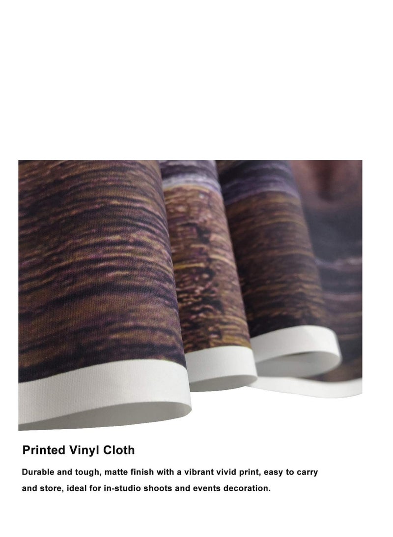 SYOSI Happy Birthday Backdrop Pink Floral Happy Birthday Backdrop Butterfly Wooden Floor Watercolor Flowers Girls Women Photography Background Banner Cake Table Supplies Party Decoration Photo Booth - Image 5