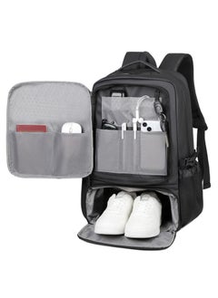 MEINAILI Meinaili Multi-functional waterproof, Expandable, shoes storage, business backpack, Laptop 17 inch large capacity  - Image 2