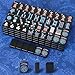 GUSTARIA American Mahjong Tiles 12Tiles Only 166 Mahjong Tile Set with Black Color Tiles Only - Image 4