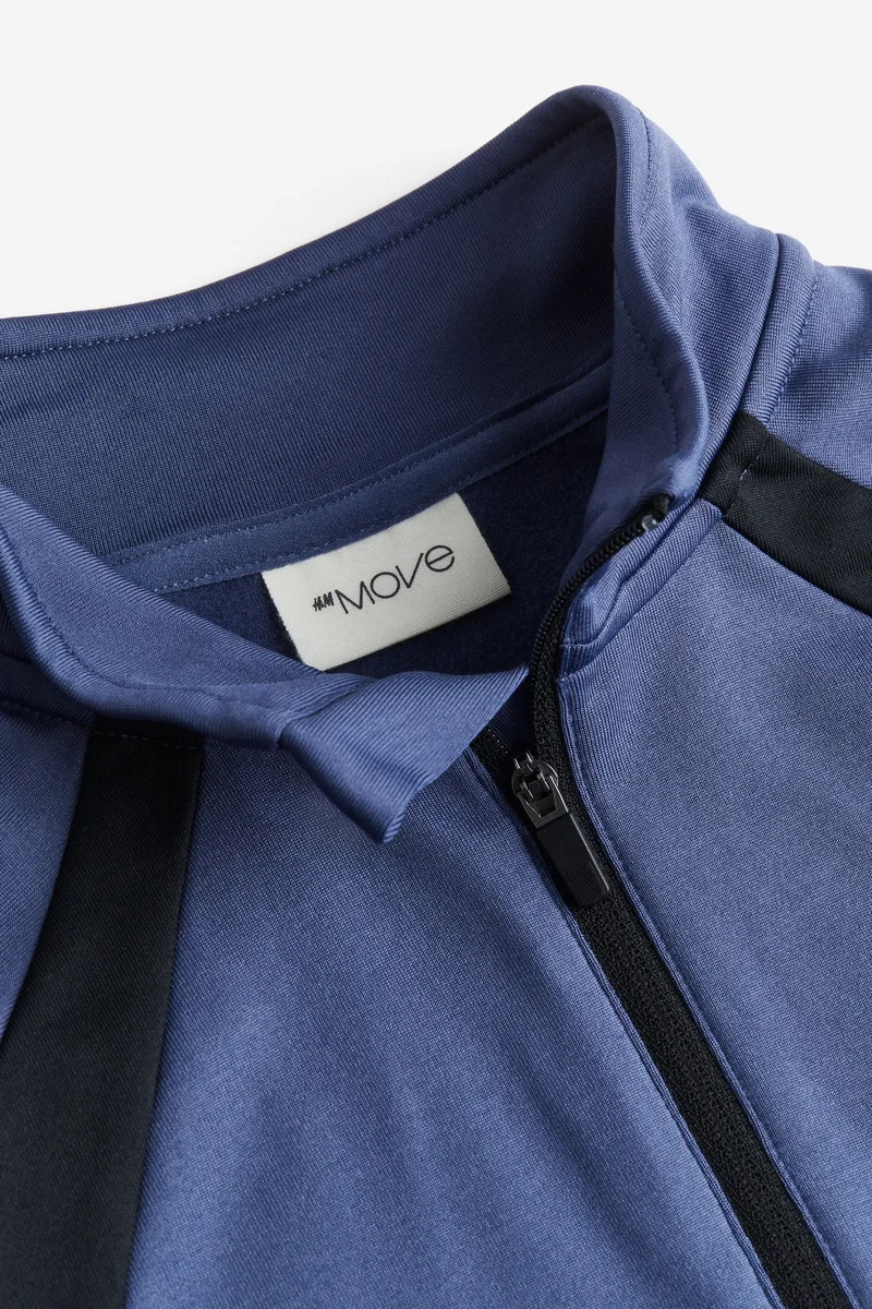 اتش اند ام Kids Warm Half Zip Sports Sweatshirt