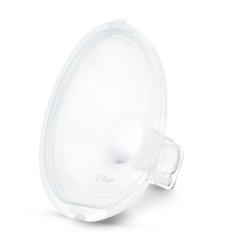 Medela Hands-Free Breast Shields 24mm, for Use with Hands-Free Collection Cups, 2 Count - Image 1