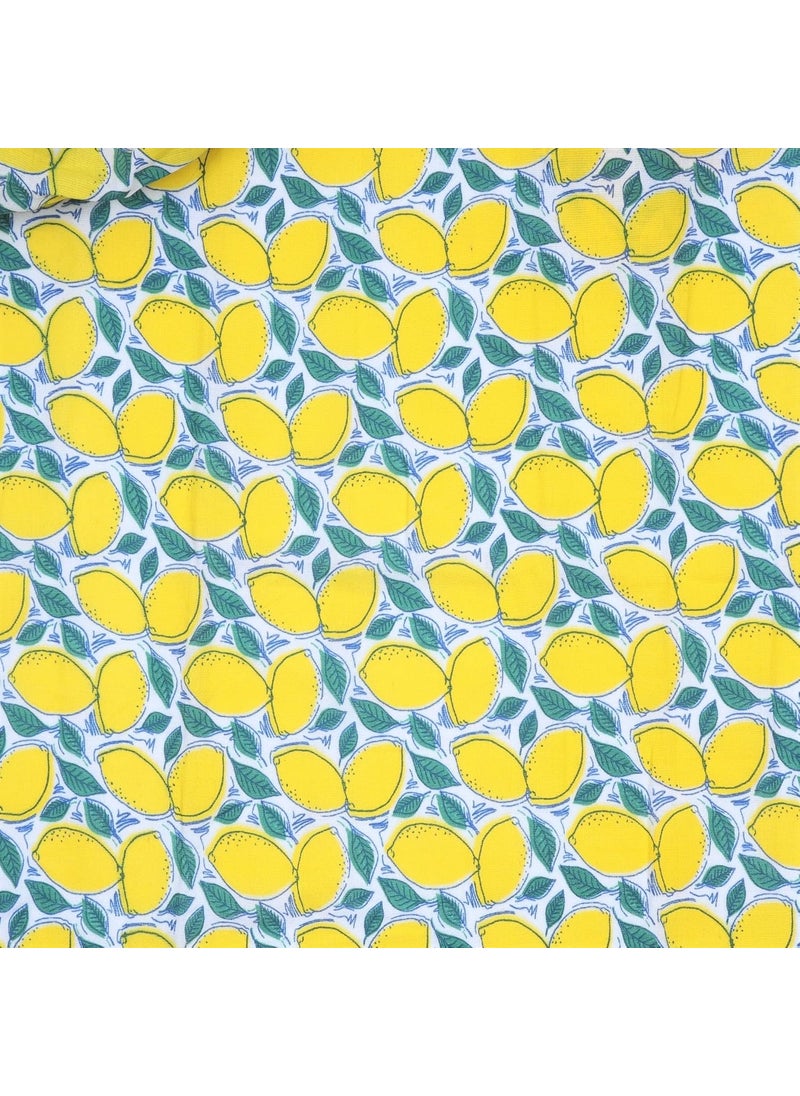 The Mom Store The Mom Store Baby Swaddle Wrap Cotton Comfortable Fruity Lime New Born  - Image 5